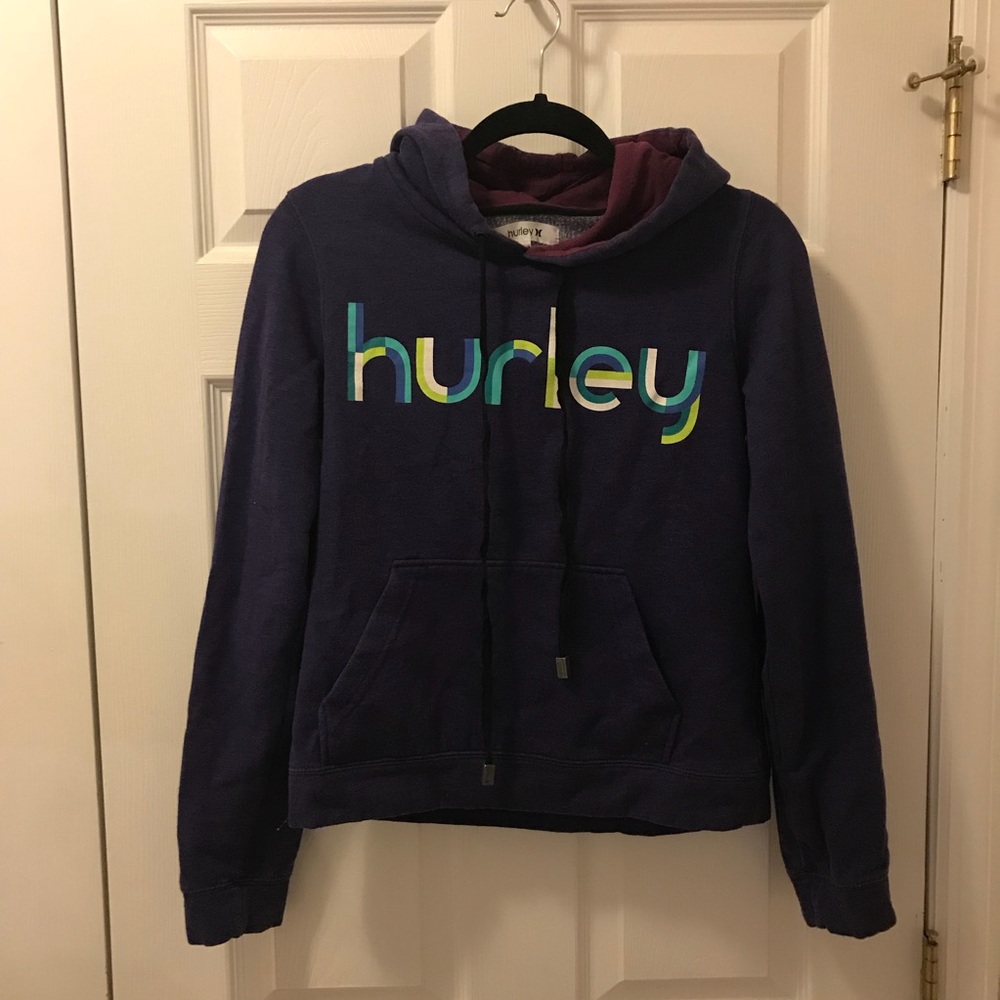 Hurley Purple Sweatshirt